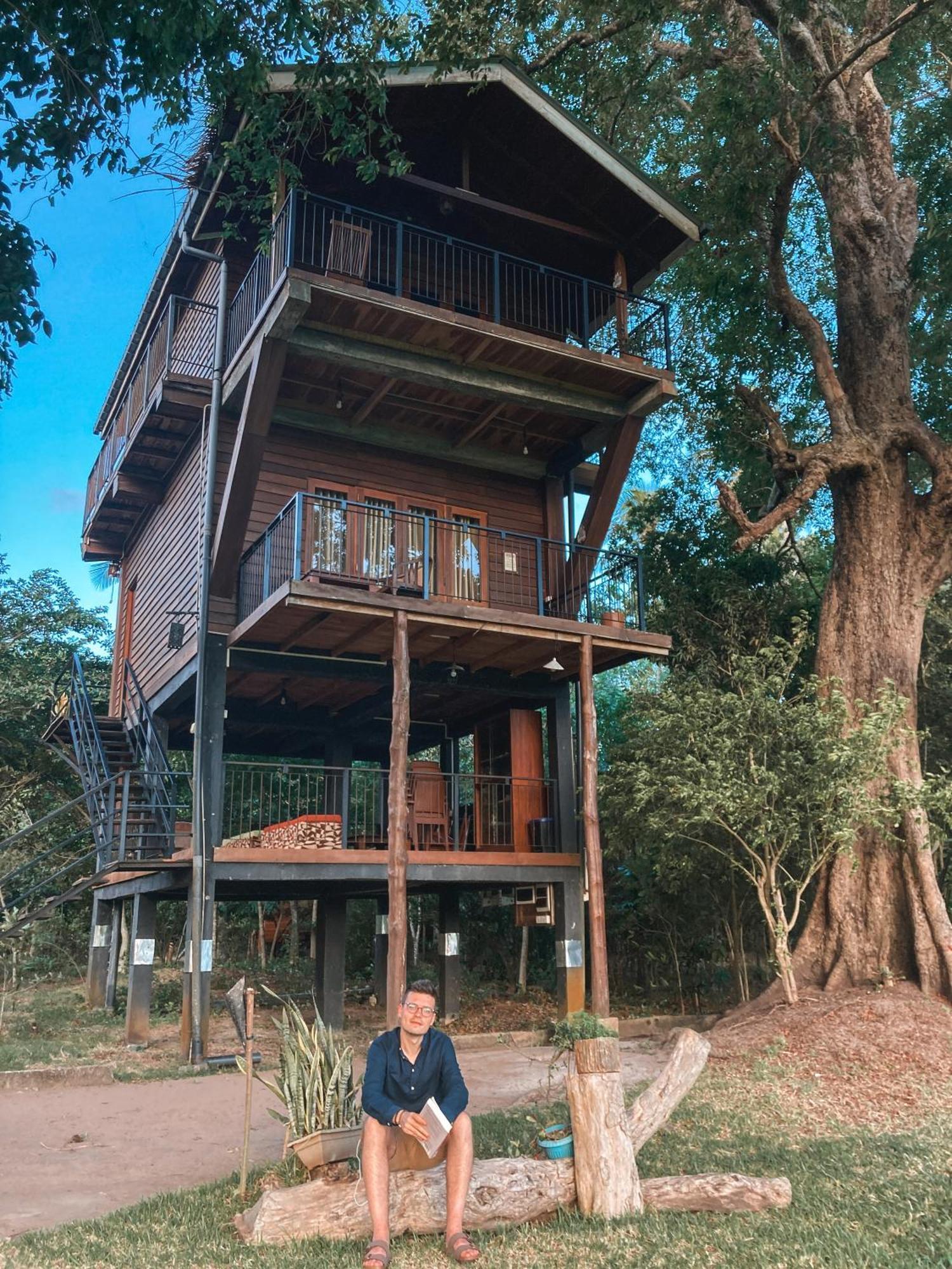 Wilpattu Tree House Bed and Breakfast Nochchiyagama Exterior foto